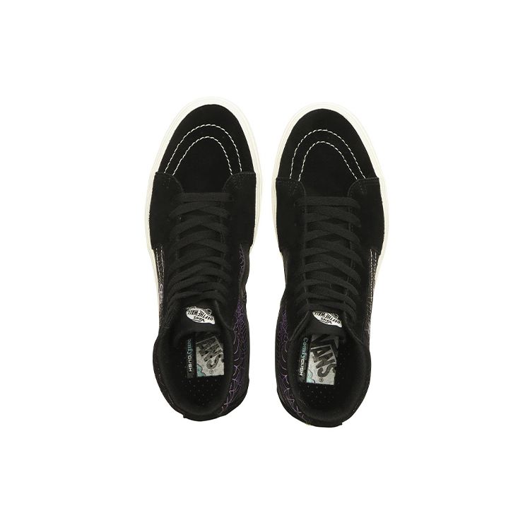 Vans Sk8 Comfycush Retro High-Top Skate Shoes Unisex Sneakers Black Purple VN0A3WMB4CJ