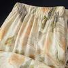 SIBOSHE Women's Leaf Print Wide-Leg Casual Pants