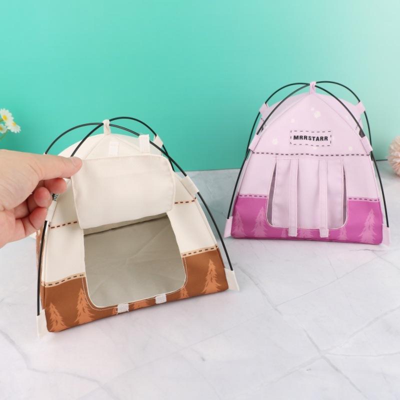 1 Set Miniature Simulated Outdoor Tent Ornament 1:12 Scale Dollhouse Camping Tent Model Decoration Diy Accessories Photo Props