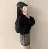 Korean Chic Autumn Retro Faux Suede Stand-Up Collar Zip-Up Jacket for Women