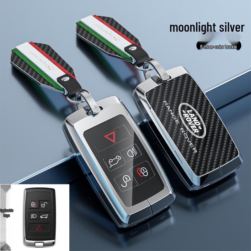 Land Rover Key Case for Aurora, Velar, Discovery 5, Sport 4, Defender, Range Rover