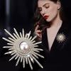 Gorgeous Luxury Sunflower Brooch Retro Personalized Pin  Party Romantic Jewelry Accessories Charm Trendy Gift Unique