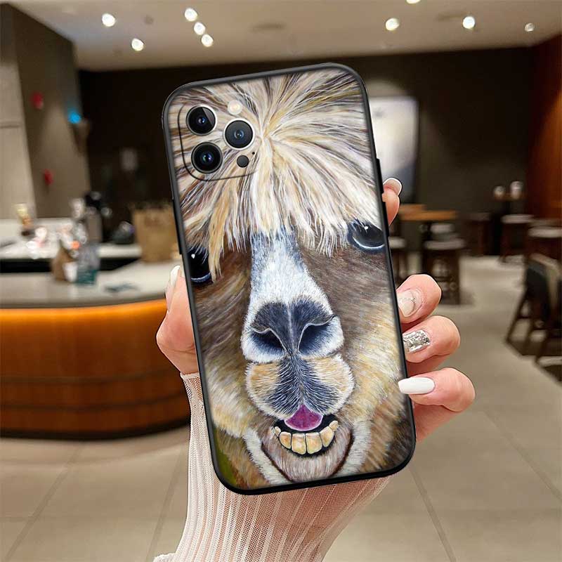 NH5 Alpaka Neue High-End Schale Handyhülle für iPhone SE X XS XR 16E 17 11 Pro Max 8 7 6 6s Plus Air