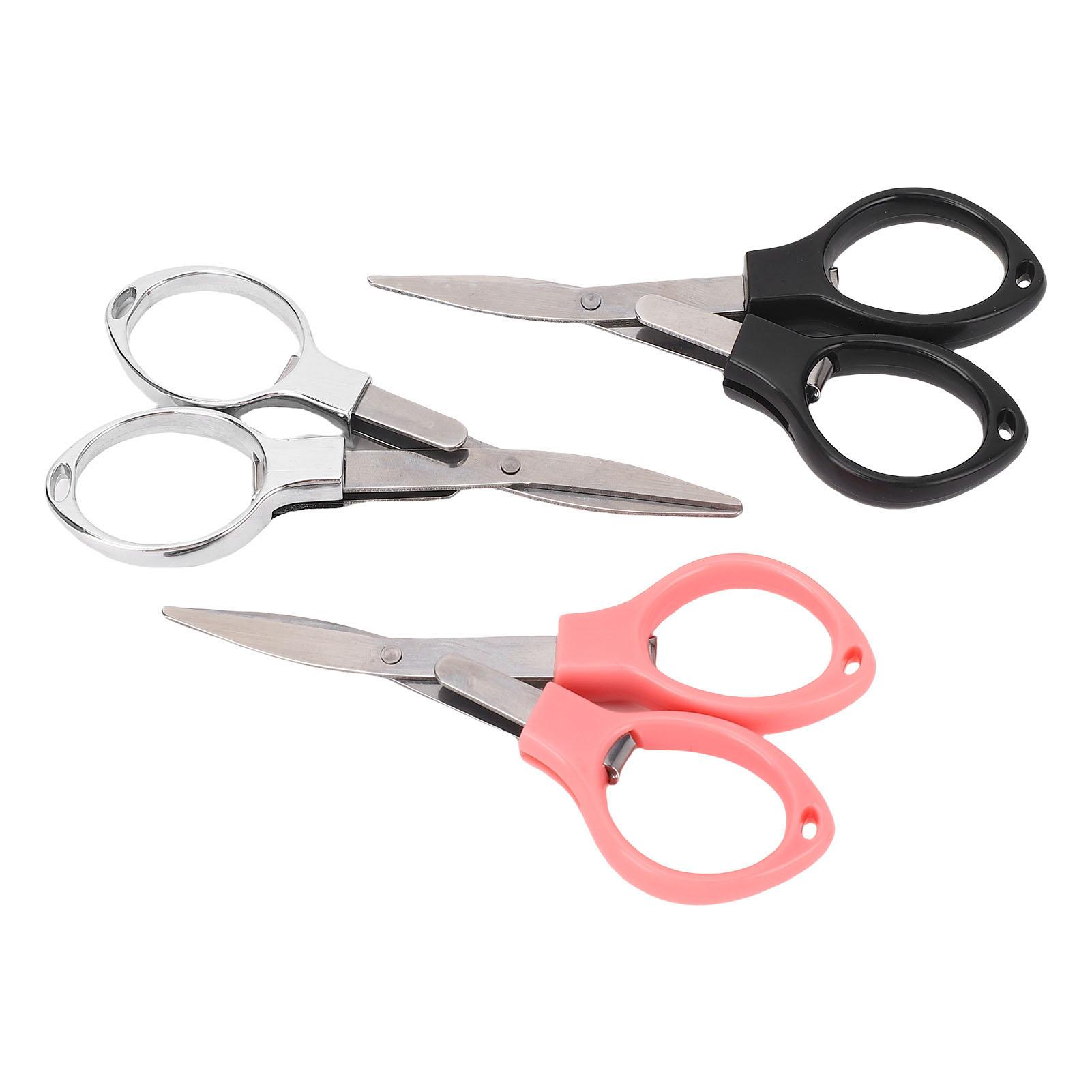 

3pcs Nail Scissors Stainless Steel Scissors Multifunctional Manicure Tool for Travel