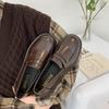 Damen Mary Jane Schuhe Mädchen PU Leder Ballerinas