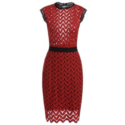 zigzag party frock