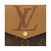 Louis Vuitton Sarah Wallet Brown Monogram Reverse Canvas Women Wallets M80726