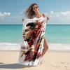 Ronaldo Legacy Passion Power Glory Beach Towel Outdoor Camping Beach Towel For Vacation Photos Quickdrying Swim Towel Absorbent Bath Towel Seaside