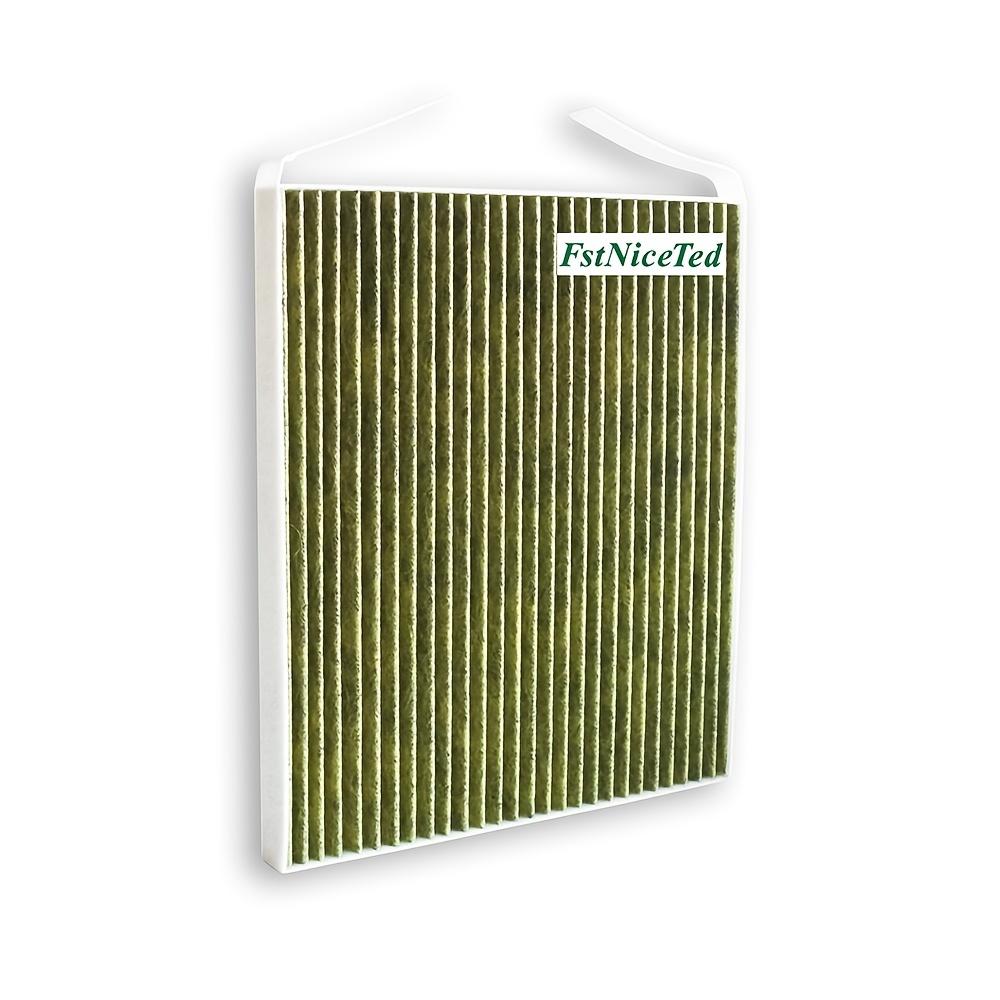 (1 Stück) Aktivkohle-Vlies-Klimaanlagenfilter, gelb, passend für 16 Nissan Teana, ersetzt 27227-2FT1A