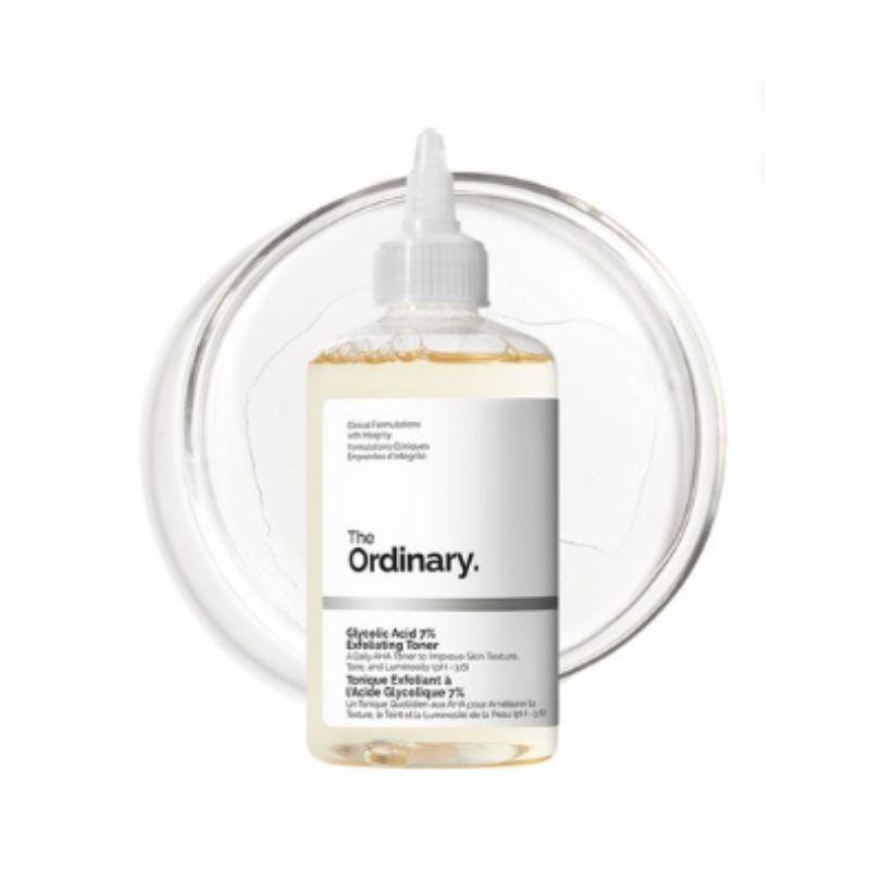 The Ordinary Glycolic Acid Seven Percent Exfoliating Toner Skin Smoothing Brightening Toner 240ml