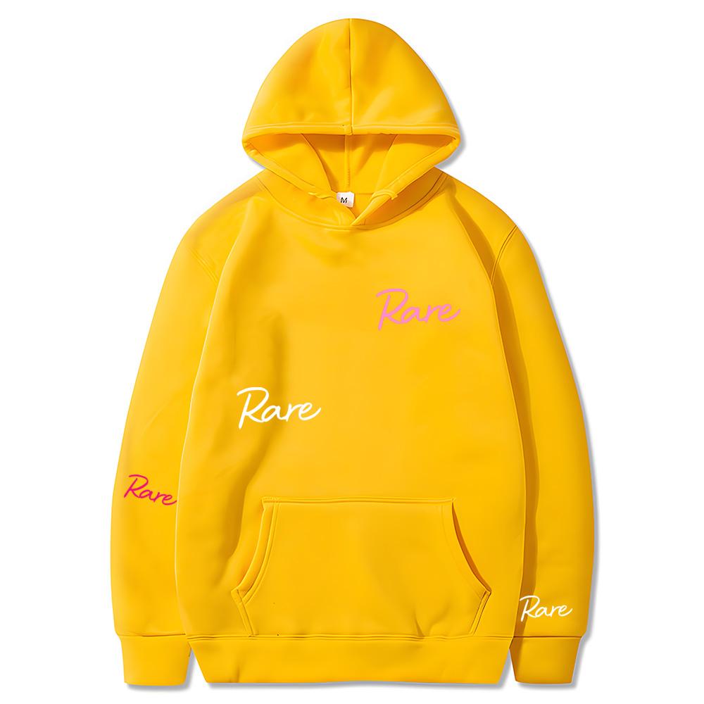 

РІДКІСНИЙ Принт ХУДІ Селена Гомес 2025 НОВЕ Унісекс Худі Комфортна Толстовка Короткий Рукав Готичний Одяг Топи з Довгим Рукавом M жовтий