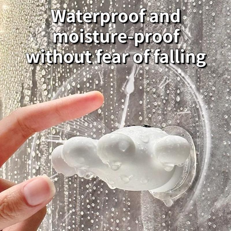 Cartoon Palm Bathroom Toothbrush Suction Cup Ledge Hanger Rack Storage