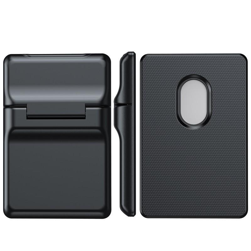 

Suitable Iphone16 Mobile Phone Card Case 17MagSafe Magnetic Wallet Back Holder 14 чёрный