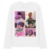 K-Pop Demon Hunters Unisex Adult Saja Boys Grid Long-Sleeved T-Shirt