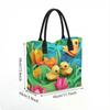  Cute Duck Print Tote Bag Casual Large Capacity Daily Handbag