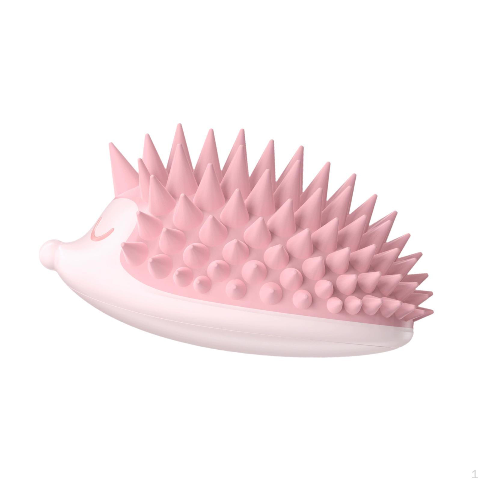 

Щетка для чистки кожи головы и ухода за волосами розовый