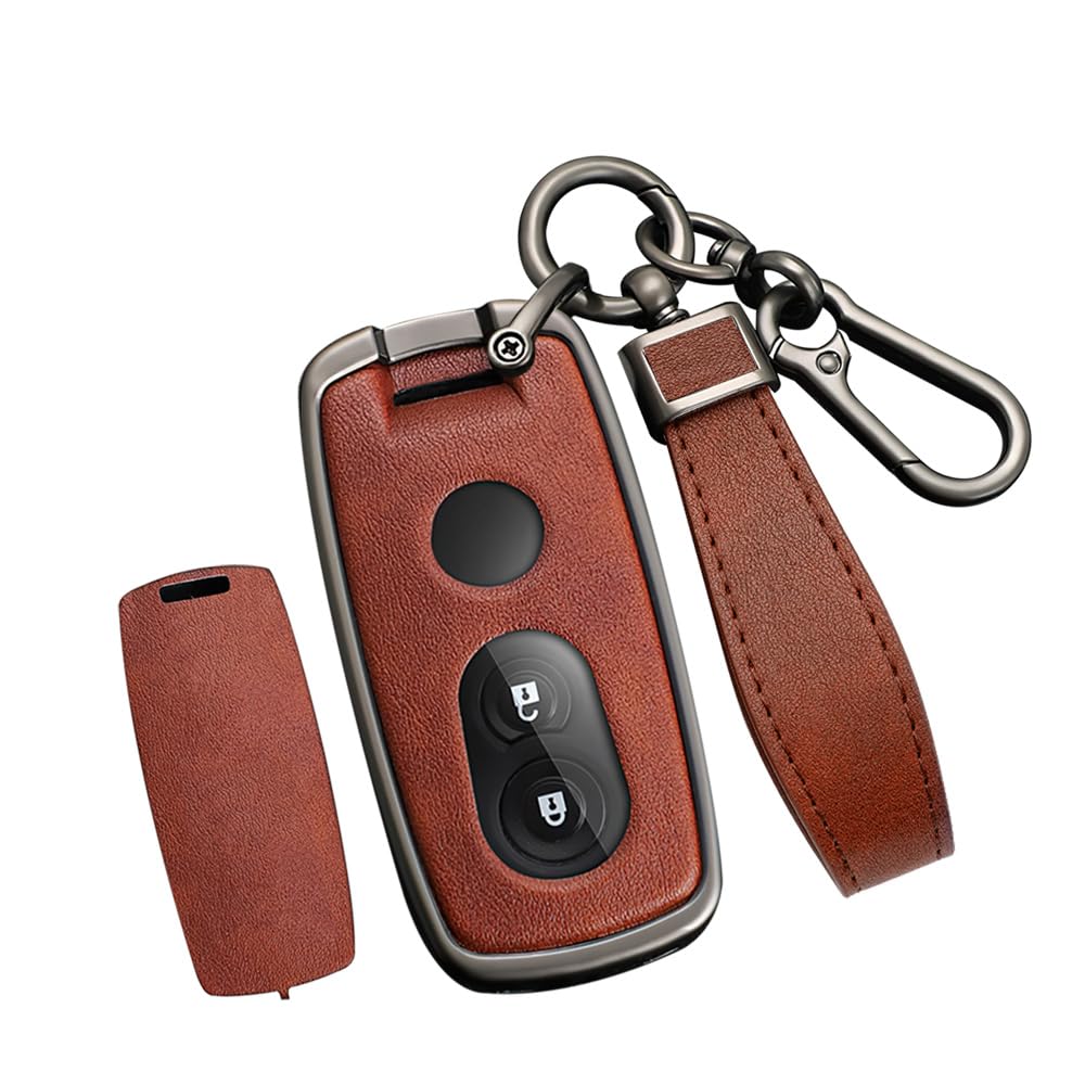 

[TECART] Suzuki Dedicated Key Case, Key Cover, Key Holder, Smart Key Case, For Suzuki коричневый