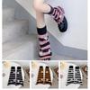 Striped Lolita Leg Warmers Knitted Leg Warmers Stylish Boot Cuffs  Spring, Autumn and Winter