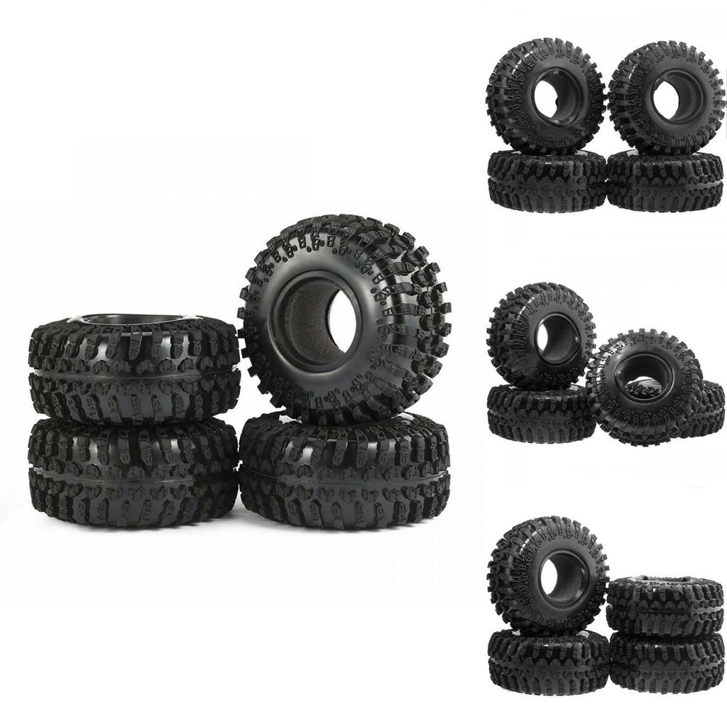 Robust 2.2' Climbing Pit Bull Tires Wheels T3021 4p For Rc 1/10 D90 Scx10 Rock Crawler