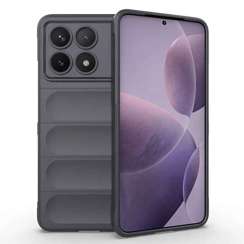 For Xiaomi Poco X3 X4 X5 X6 Pro X3 NFC Back Cover Phone Case Soft Liquid Silicone Anti-fall Shockproof Armor Protect Funda Coque