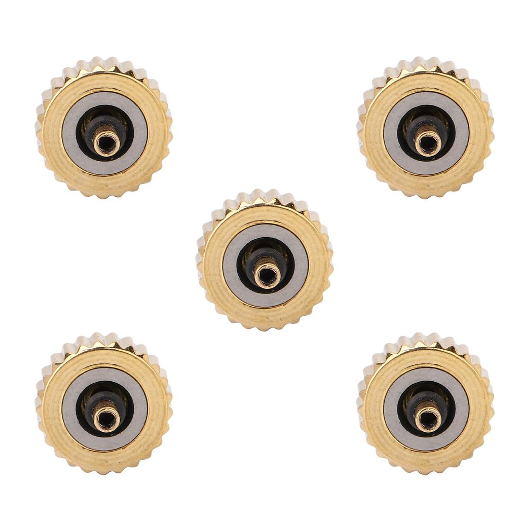 5pcs Watch Crown Parts Quartz Mechanical Watch Crown Spare Kit Replacement Accessories7mm   0.28in