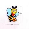 Neue Kühlschrankmagnete Cartoon Bienen Niedliche Magnete für Kinder Tier Kühlschrankmagnete für Küchendekor Magnetisches Bienen Spielzeug