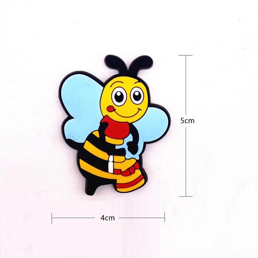 Neue Kühlschrankmagnete Cartoon Bienen Niedliche Magnete für Kinder Tier Kühlschrankmagnete für Küchendekor Magnetisches Bienen Spielzeug