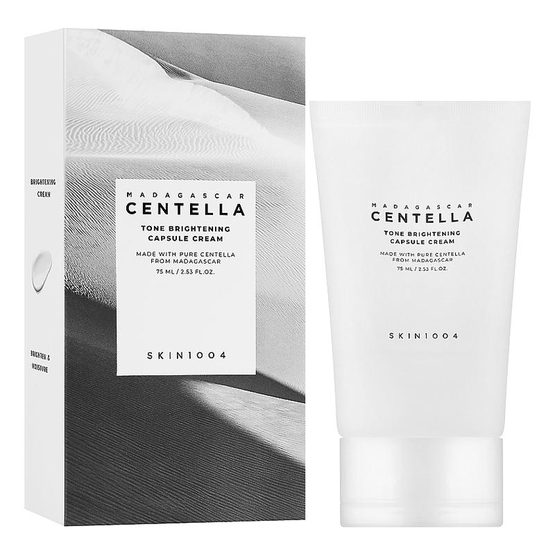 

Крем для лица осветляющий с центеллой Madagascar Centella Tone Tone Brightening Capsule Cream SKIN1004 75 мл