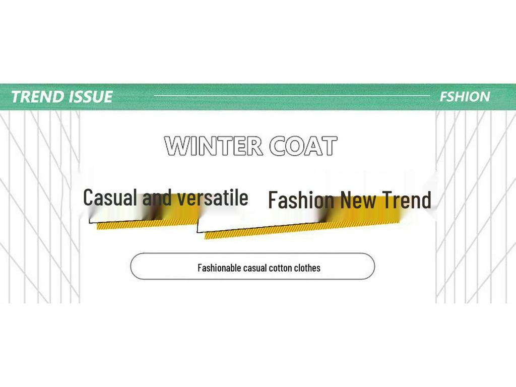 Herren Übergröße Mittellange Kapuzen-Winterjacke - Warmer Baumwollmantel