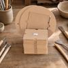10 Pieces Pottery Wheel Absorbent Board Stable Round Clay Support Mat Universal