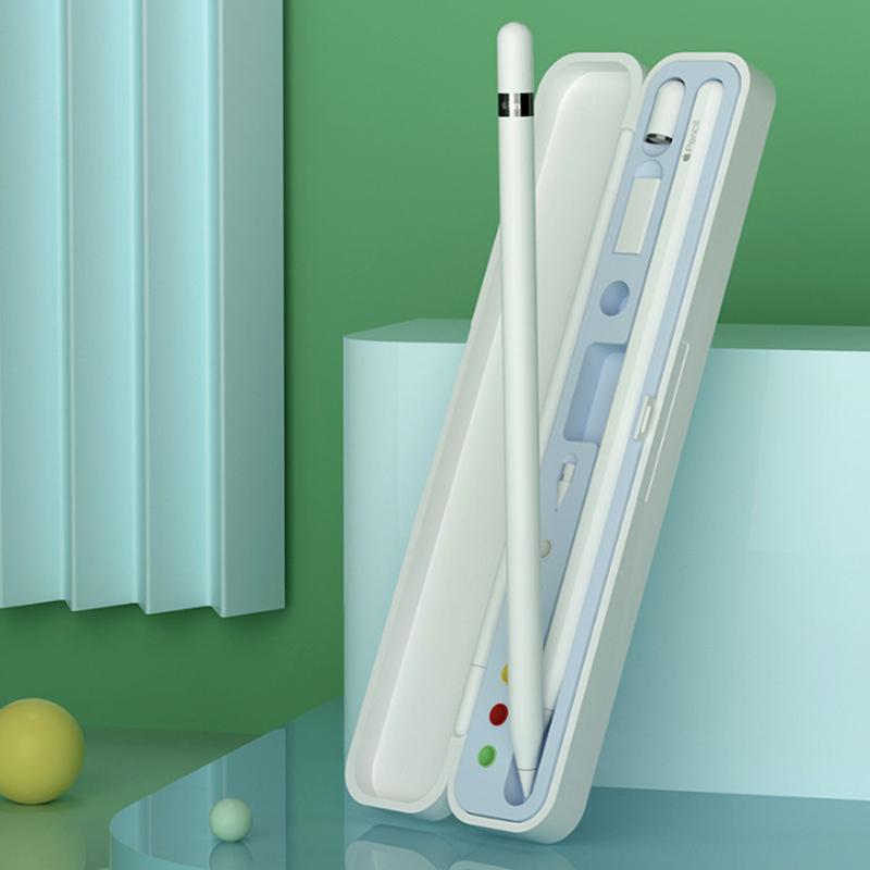 Portable For Apple Pencil 2 1 Case Storage Box Pouch Pen Holder Stylus Cover For Apple Ipad Pencil 1St 2Nd Gen Plastic Cases