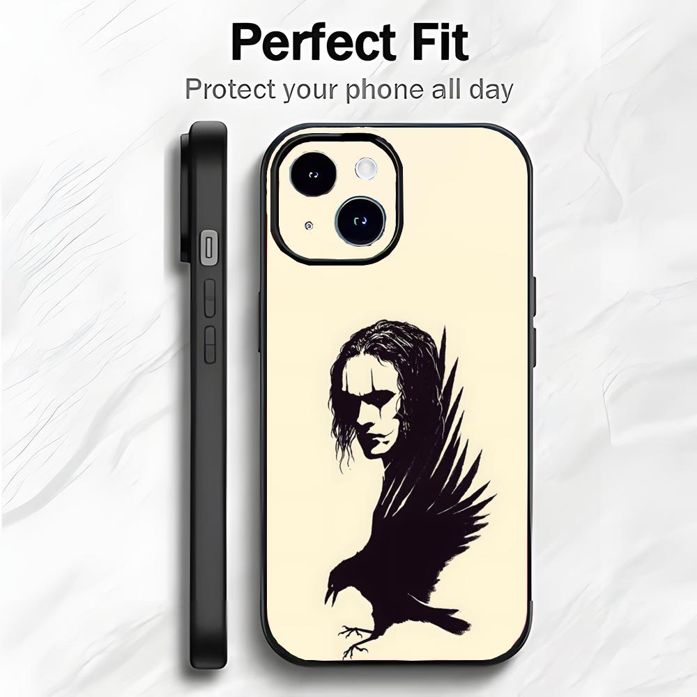 Dark Classic Movie T-The C-Crow Phone Case Phone Case Soft Packaging Lightweight For iPhone17 16 15 14 13ProMax