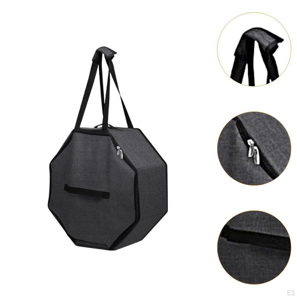 Travel Hat Box Lightweight Carrier Dustproof Bag for Fedoras Bucket Hats