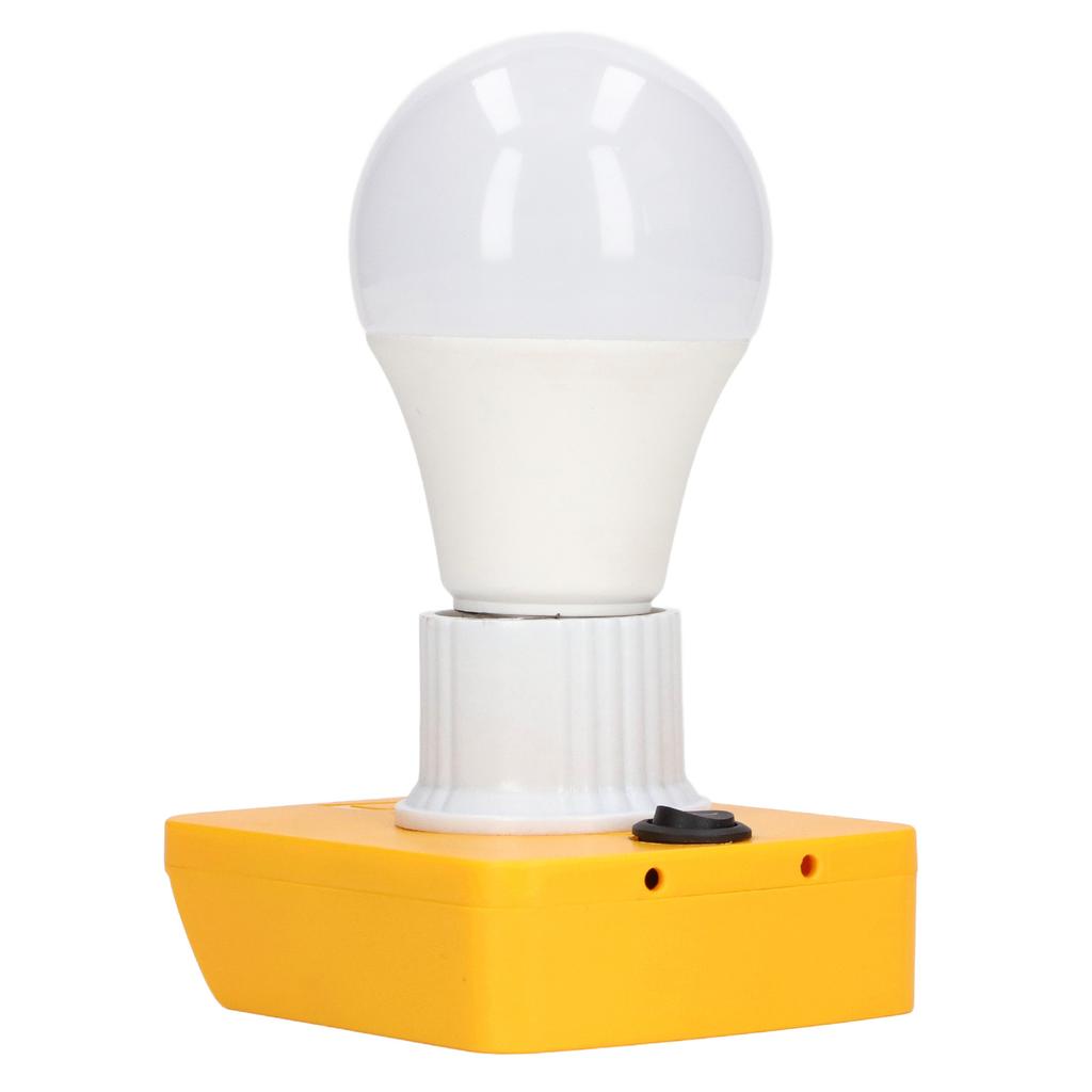 Portable Bulb Lamp Anti Slip PC 7W LED Work Light for DCB Series 18V 20V Lithium Battery 12?60V
