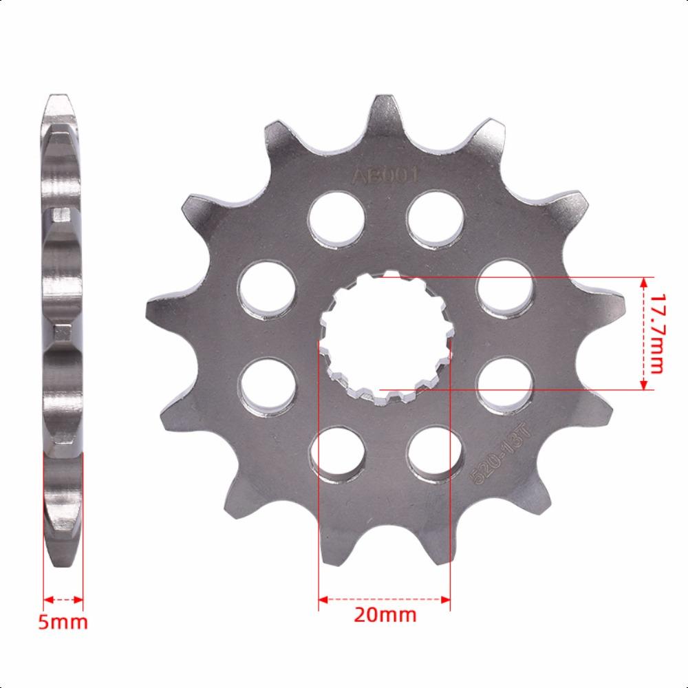 

1pc 520 13T JTF564 Motor Front Sprocket Gear Staring Wheel Cam for Yamaha WR125 XVS125 DT200 YZ125 WR200 for Gas Gas 125 EC R 13T