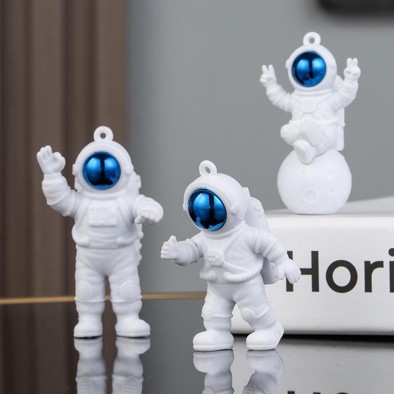 Astronauten-Figur-Ornament für Wohnzimmer oder Kinderzimmer - Weihnachtsgeschenk-Deko Weltraumfahrer