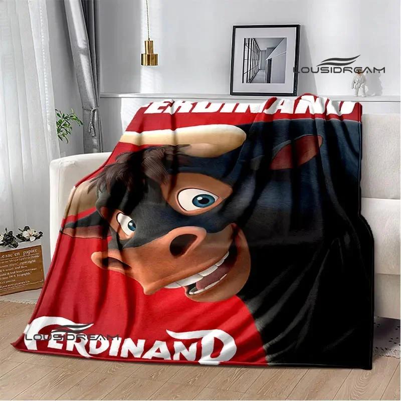Ferdinand Kreslené tištěné deky Pikniková deka Teplé flanelové deky Měkká a pohodlná deka Povlaky na postel Dárek k narozeninám