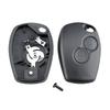 Para RENAULT Modus / Clio 3 / Kangoo 2 / Twingo Llaves de Coche Repuesto 2 Botones Carcasa Llave de Coche con Zócalo 307, sin Hoja