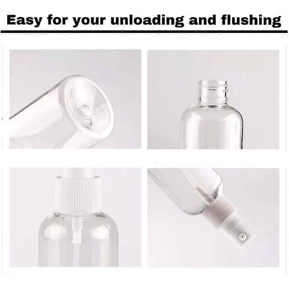 3 X 50ml Spray Bottle Clear Empty Fine Mist Bottle