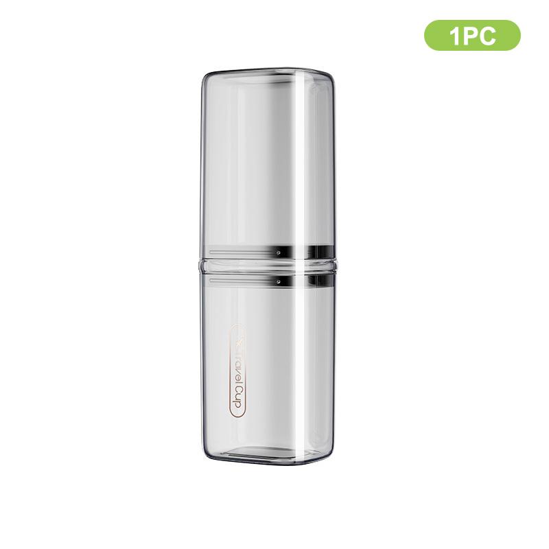 Průhledné cestovní pouzdro na zubní kartáček Přenosné pouzdro na zubní kartáček Venkovní/Služební cesta/Cestovní doplňky1/3/5 ks