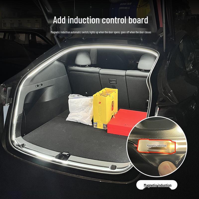 

Model Y Trunk Decorative Ambient Light Strip with Magnetic Induction Switch Magnetic Induction Switch