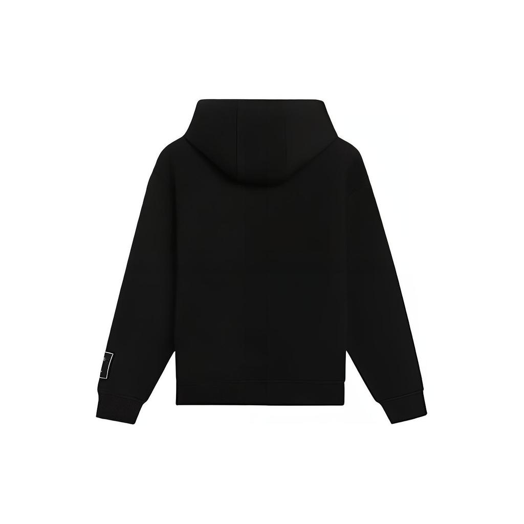 Li-Ning Wade Plus Velvet Winter Comfortable Jacket 'Black' Men's AWDSC45-1