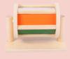 Montessori Wooden Coin Box Textile Drum Educational Toy for Ages 1-3