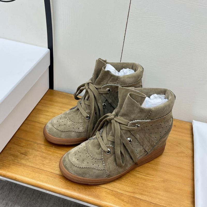 Женские повседневные туфли из натуральной кожи на шнуровке с высокой платформой и толстой подошвой для увеличения роста внутри 41 9490₽