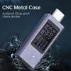 5A Multifunktionaler Digitalanzeige DC Spannungsstrommesser Leistungsmesser Typ-C USB Handy-Lade-Tester DC 4-30V 0-12A Werkzeug