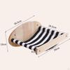 Wall Mounted Cat Steps Solid Wood Wooden Perch SpaceSaving Pet Furniture for Small Areas, Living