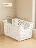 Household Miscellaneous Storage Basket Snack Toy Storage Box Plastic Shelf Dormitory Kitchen Tabletop Minimalist Storage Box