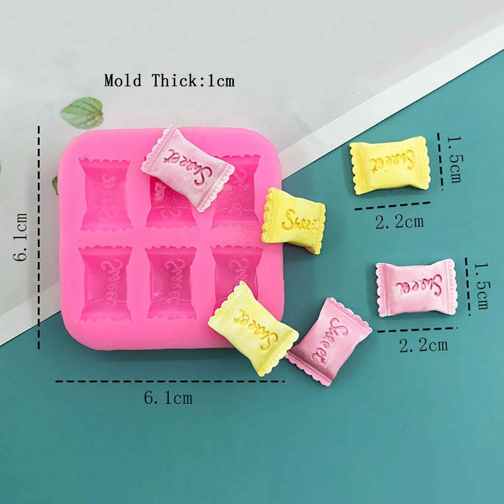 Silicone World DIY Candy Chocolate Cookies Food Shape Baking Silicone Molds Fondant Mold Cake Decorating Tools Wax Bottle Sugar
