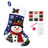 Santa Claus Christmas Stocking Diamond Art Kit Fireplace Hanging Ornament  Christmas Decor