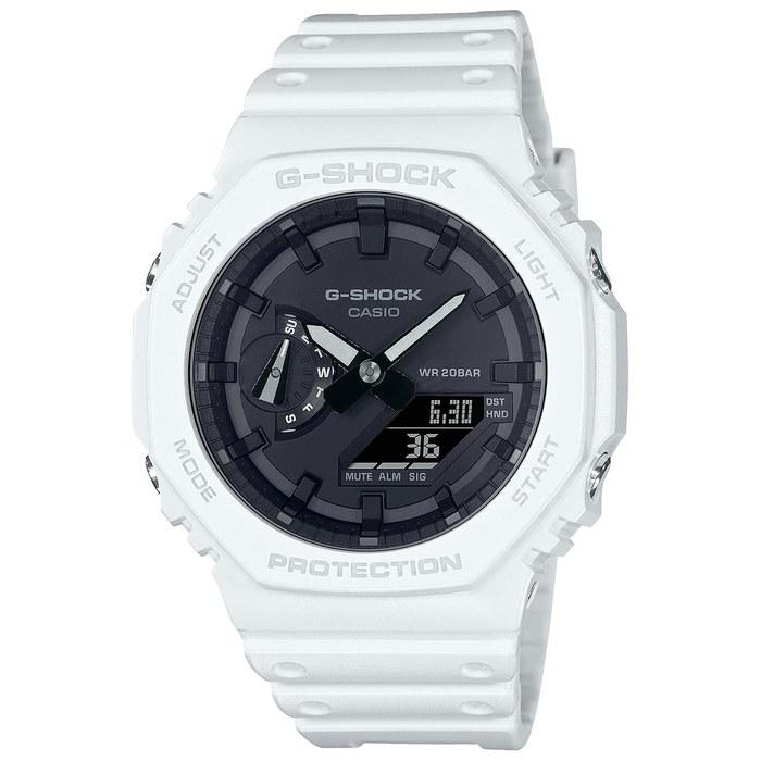 [Casio] G-Shock GA-2100-7AJF Watch, Men s, White/Black